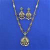 Kundan Moti Necklace With Victorian Plating