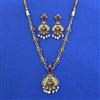 Kundan Moti Necklace With Victorian Plating
