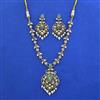 Kundan Moti Necklace With Victorian Plating