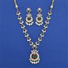 Kundan Moti Necklace With Victorian Plating