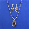 Kundan Moti Necklace With Victorian Plating