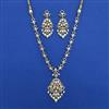Kundan Moti Necklace With Victorian Plating
