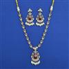Kundan Moti Necklace With Victorian Plating