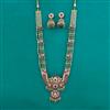 Antique Classic Necklace With Matte Gold Plating