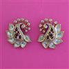 Kundan Peacock Earring With Victorian Plating