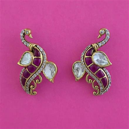 Kundan Tops With Victorian Plating