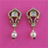 Kundan Moti Earring With Victorian Plating