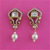 Kundan Moti Earring With Victorian Plating