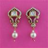 Kundan Moti Earring With Victorian Plating