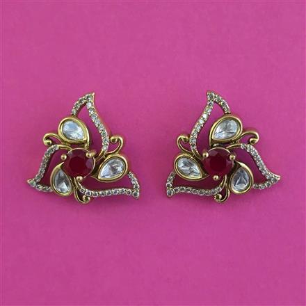 Kundan Tops With Victorian Plating