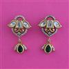 Kundan Classic Earring With Victorian Plating