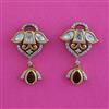 Kundan Classic Earring With Victorian Plating