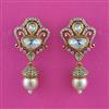 Kundan Moti Earring With Victorian Plating