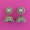 Kundan Jhumki With Victorian Plating