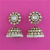 Kundan Jhumki With Victorian Plating