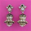 Kundan Jhumki With Victorian Plating