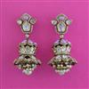Kundan Jhumki With Victorian Plating