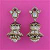 Kundan Jhumki With Victorian Plating