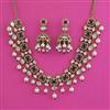 Kundan Moti Necklace With Victorian Plating