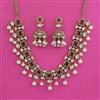 Kundan Moti Necklace With Victorian Plating