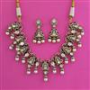 Kundan Moti Necklace With Victorian Plating
