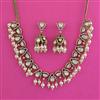 Kundan Moti Necklace With Victorian Plating