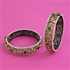 Kundan Openable Bangles With Victorian Plating