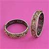 Kundan Openable Bangles With Victorian Plating