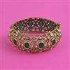 Kundan Openable Bangles With Victorian Plating
