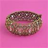 Kundan Openable Bangles With Victorian Plating