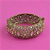 Kundan Openable Bangles With Victorian Plating