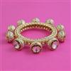 Kundan Openable Bangles With Carat Plating