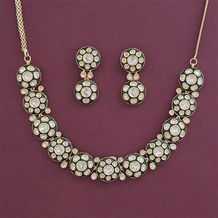 Kundan Classic Necklace With Carat Plating