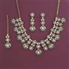 Kundan Classic Necklace With Mehndi Plating