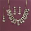 Kundan Classic Necklace With Mehndi Plating