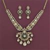 Kundan Moti Necklace With Victorian Plating