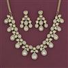 Kundan Classic Necklace With Mehndi Plating Carat Plating