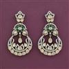 Kundan Classic Earring With Victorian Plating