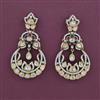 Kundan Classic Earring With Victorian Plating