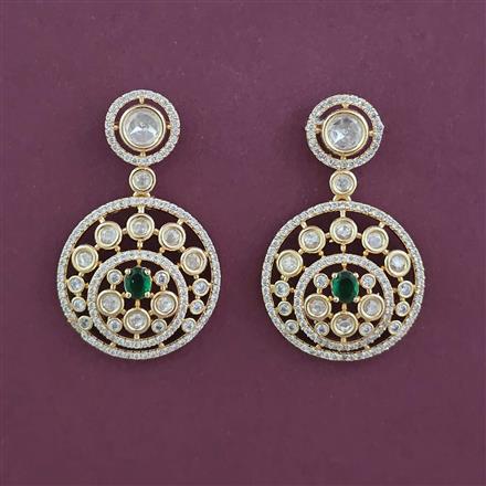 Kundan Classic Earring With Carat Plating
