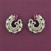 Kundan Moti Earring With Mehndi Plating