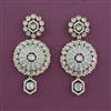 Kundan Classic Earring With Mehndi Plating