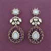 Kundan Classic Earring With Mehndi Plating