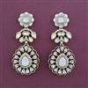 Kundan Classic Earring With Mehndi Plating