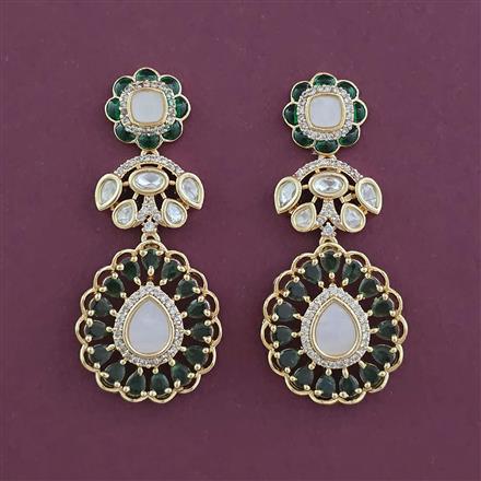 Kundan Classic Earring With Carat Plating