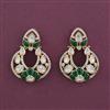 Kundan Classic Earring With Carat Plating