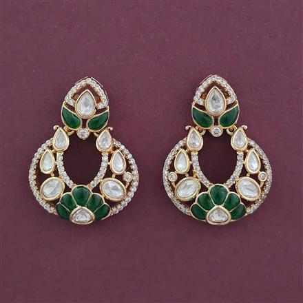 Kundan Classic Earring With Carat Plating