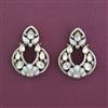 Kundan Classic Earring With Mehndi Plating