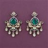 Kundan Classic Earring With Victorian Plating