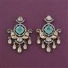 Kundan Classic Earring With Victorian Plating